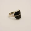 Bague Touareg en argent et ébène – Image 4