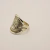 Bague Touareg en argent gravée 3 – Image 4
