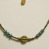 Collier bohême turquoise