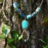 Collier bohême chrysocole – Image 2
