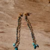 Boucles d'oreille Santorin chaîne – Image 3