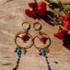 Boucles d'oreille Birdy in Summer avec oiseau – Image 3