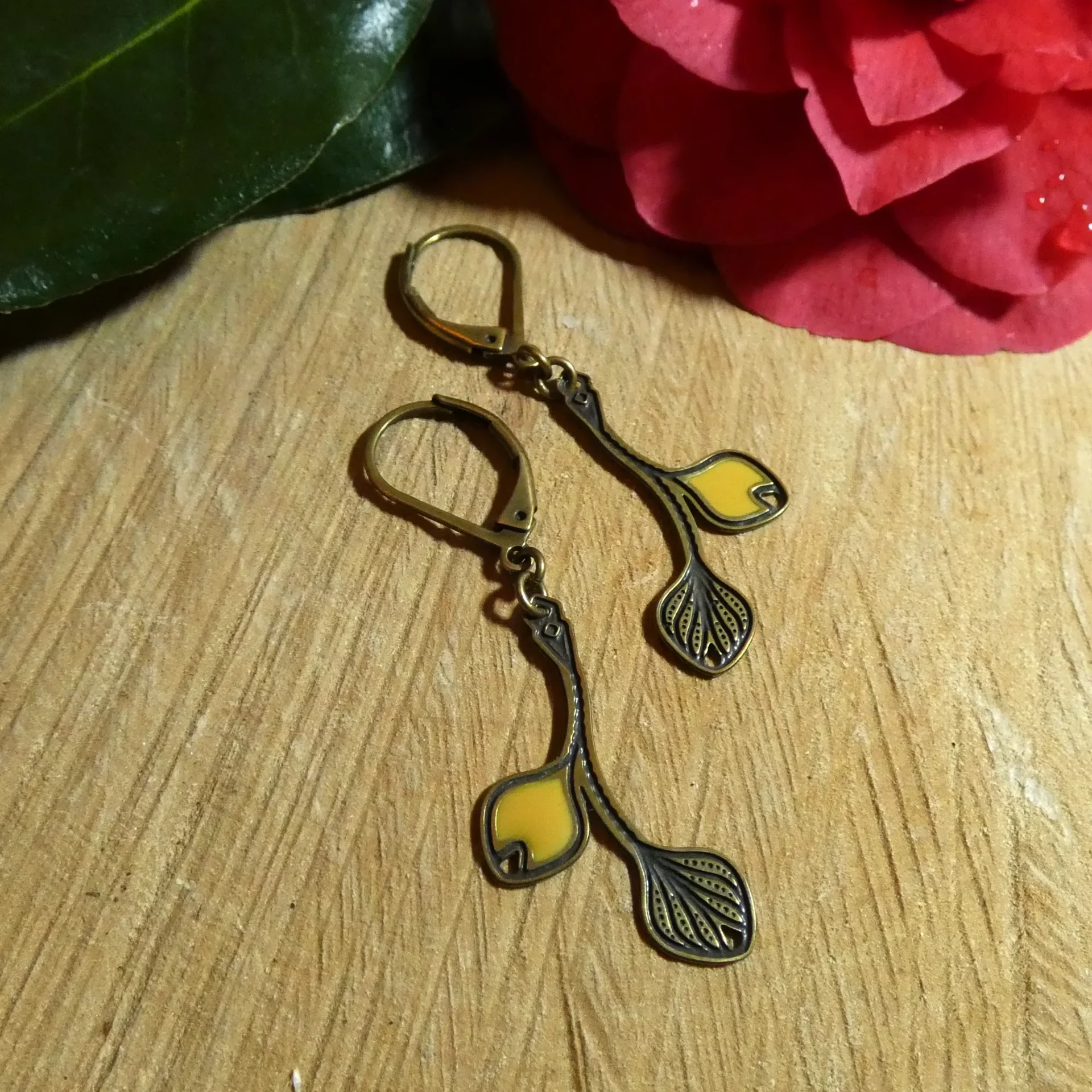 Boucles d'oreille Amélie Blaise L'envolée