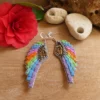 Boucles d'oreille Anita Arc en ciel – Image 2