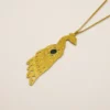 Collier mi-long Paon Sarah Bernhardt – Image 3