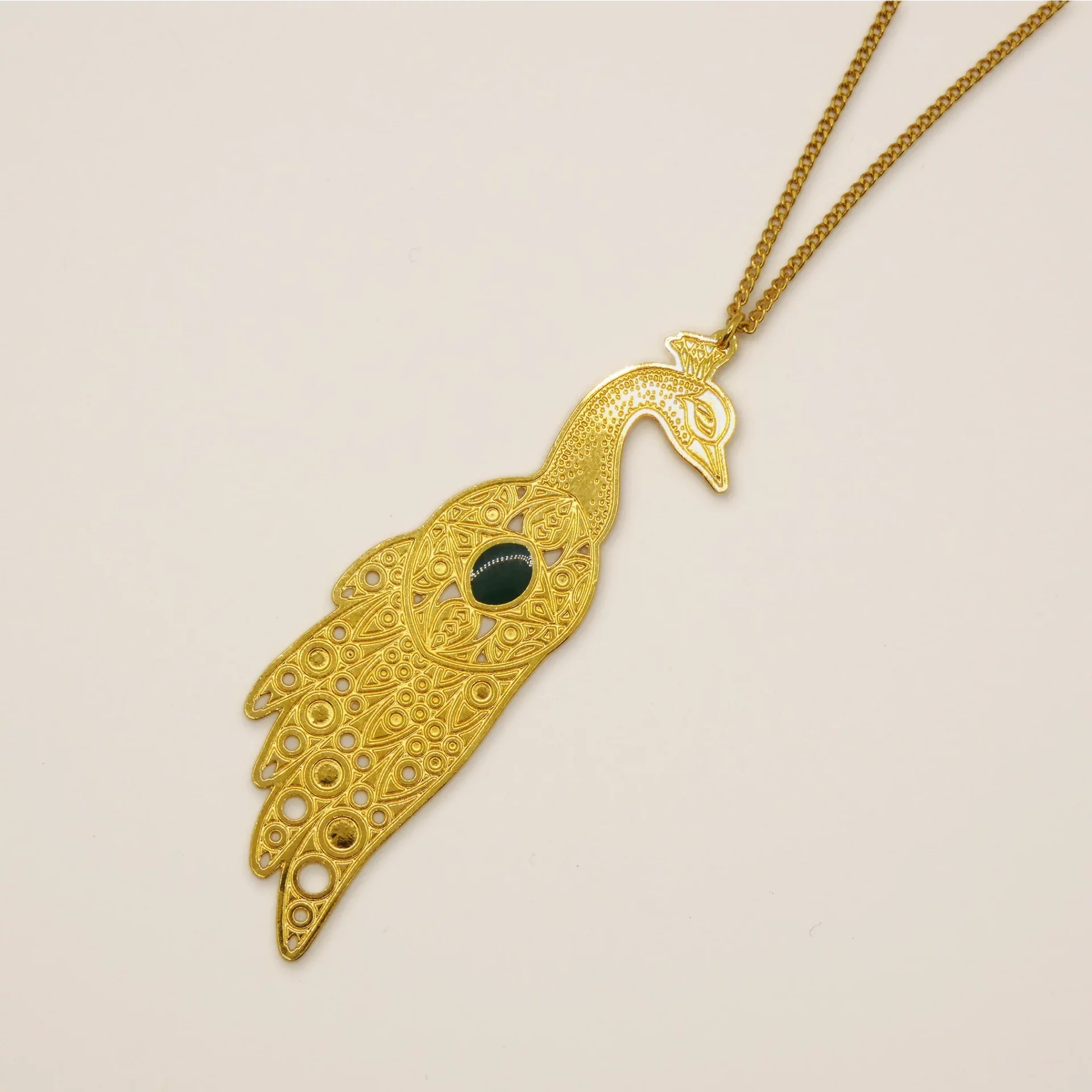 Collier Amélie Blaise Paon Sarah Bernhardt – Image 3