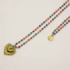 Collier sautoir Arte Fact coeur doré à l'or fin