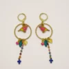 Boucles d'oreille Birdy in Summer avec oiseau