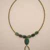 Collier bohême chrysocole