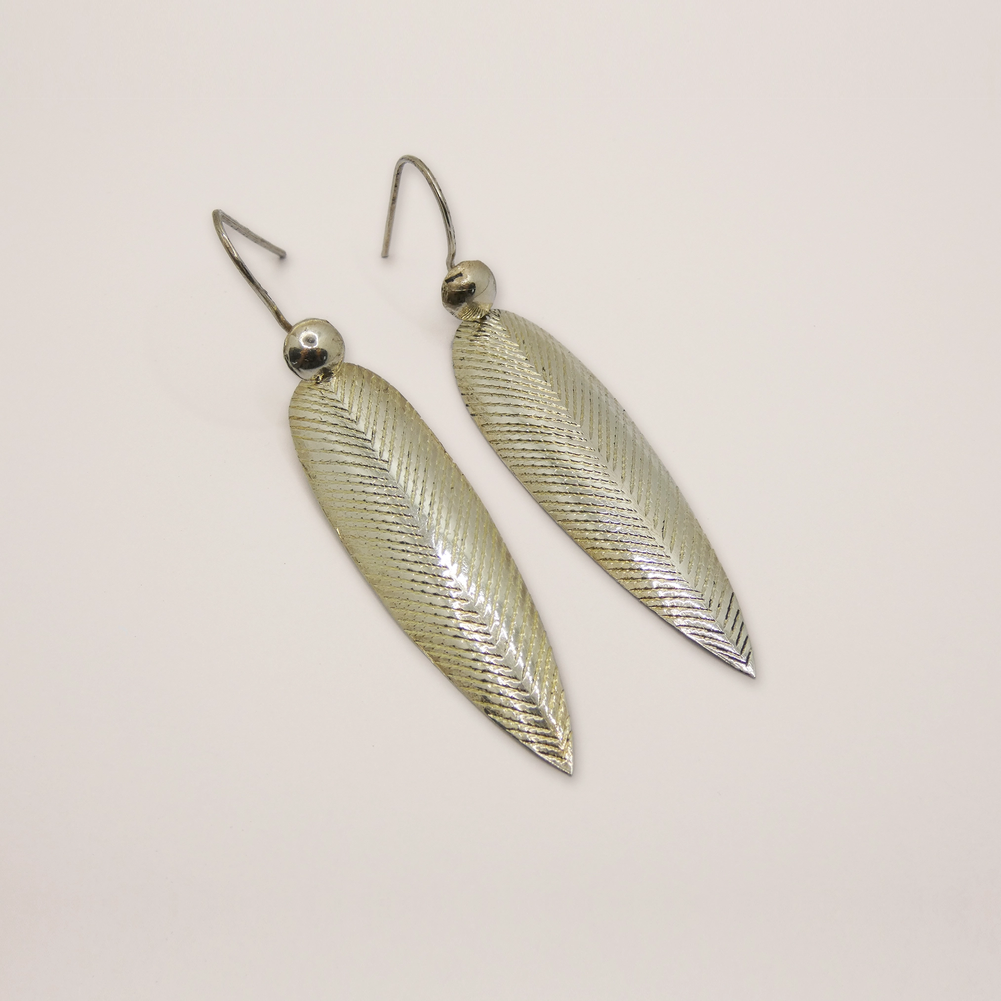 Boucles d'oreille Touareg en argent.