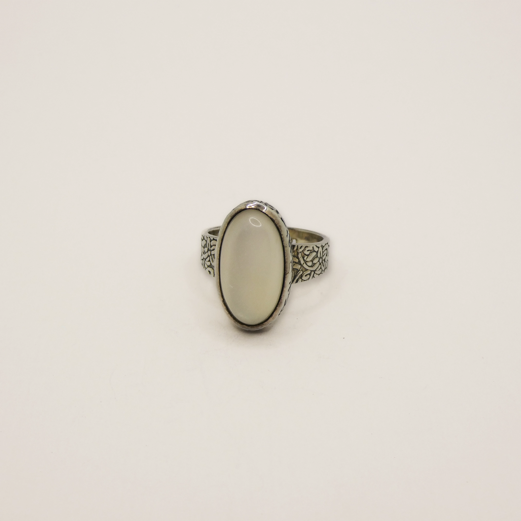 Bague Arte Fact argent et pierre de lune