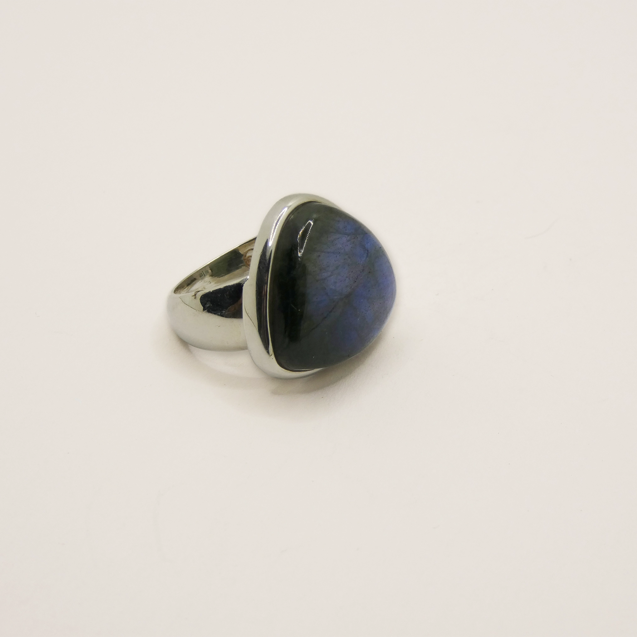 Bague Arte Fact argent, labradorite
