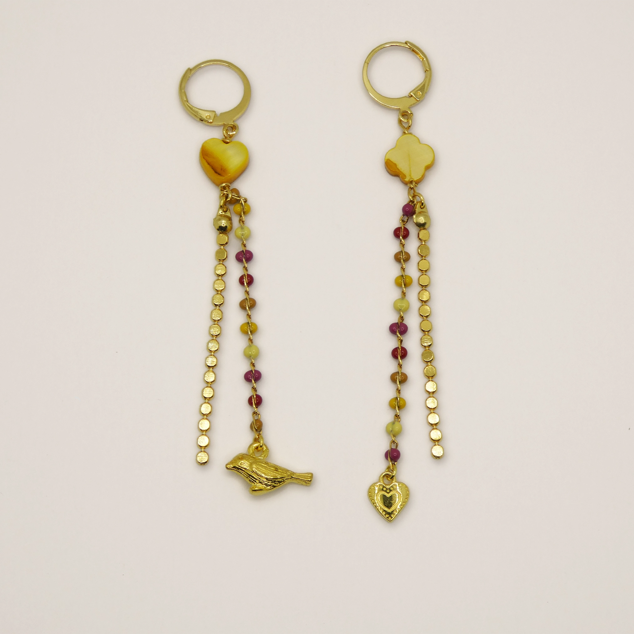 Boucles d'oreille Birdy