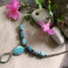 Collier bohême chrysocole – Image 2