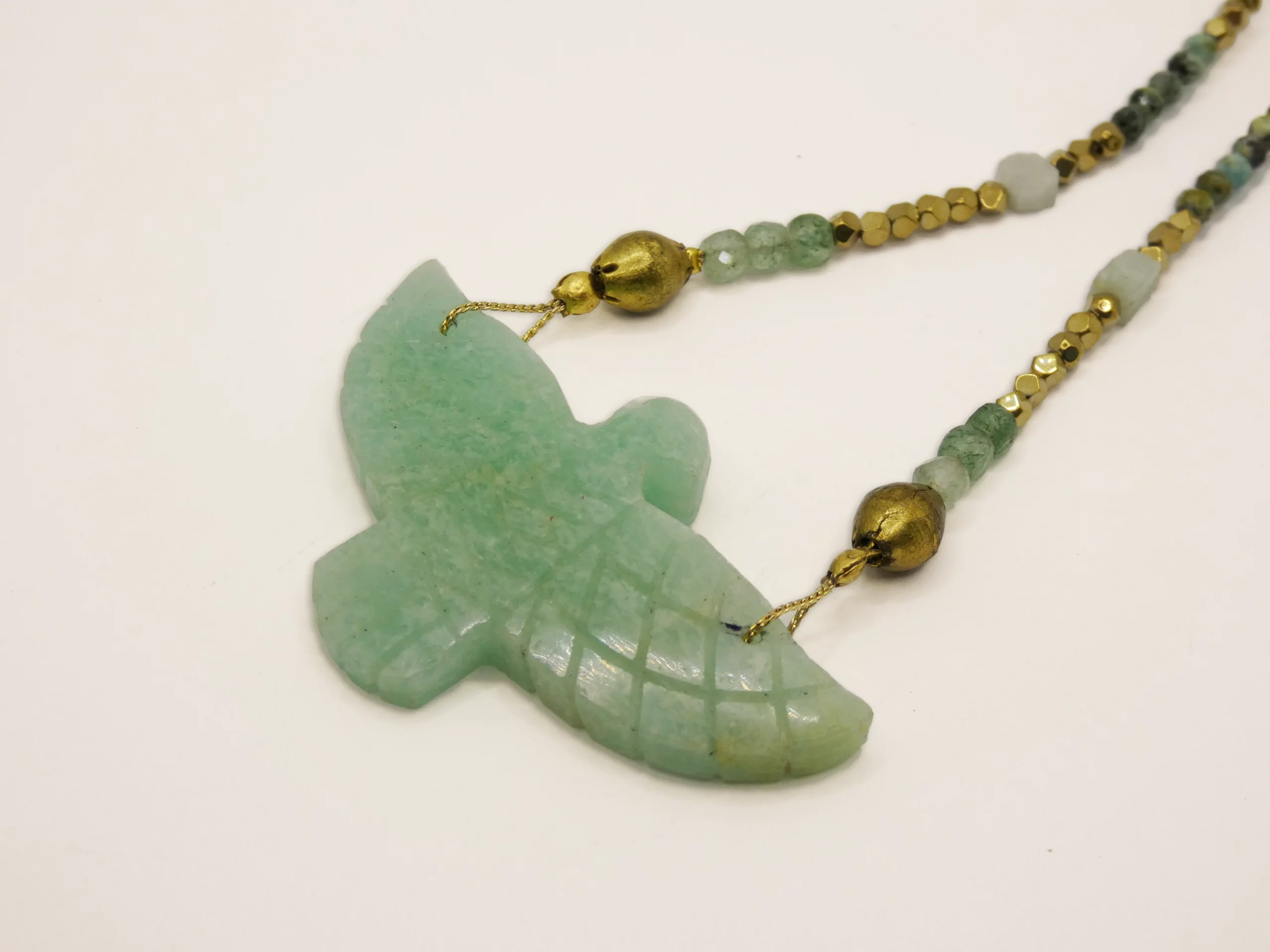 Collier Arte Fact oiseau de jade – Image 3
