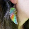 Boucles d'oreille Anita Arc en ciel – Image 3