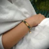Bracelet avec chrysocoles et chrysoprases – Image 3