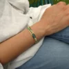 Bracelet avec apatites et chrysoprases – Image 3