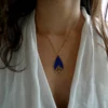 Collier Physalis bois bleu roi – Image 3