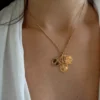 Collier Bouton d'Orquidée – Image 3