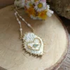 Pendentif Hypnochic brodé avec oeil doré – Image 2
