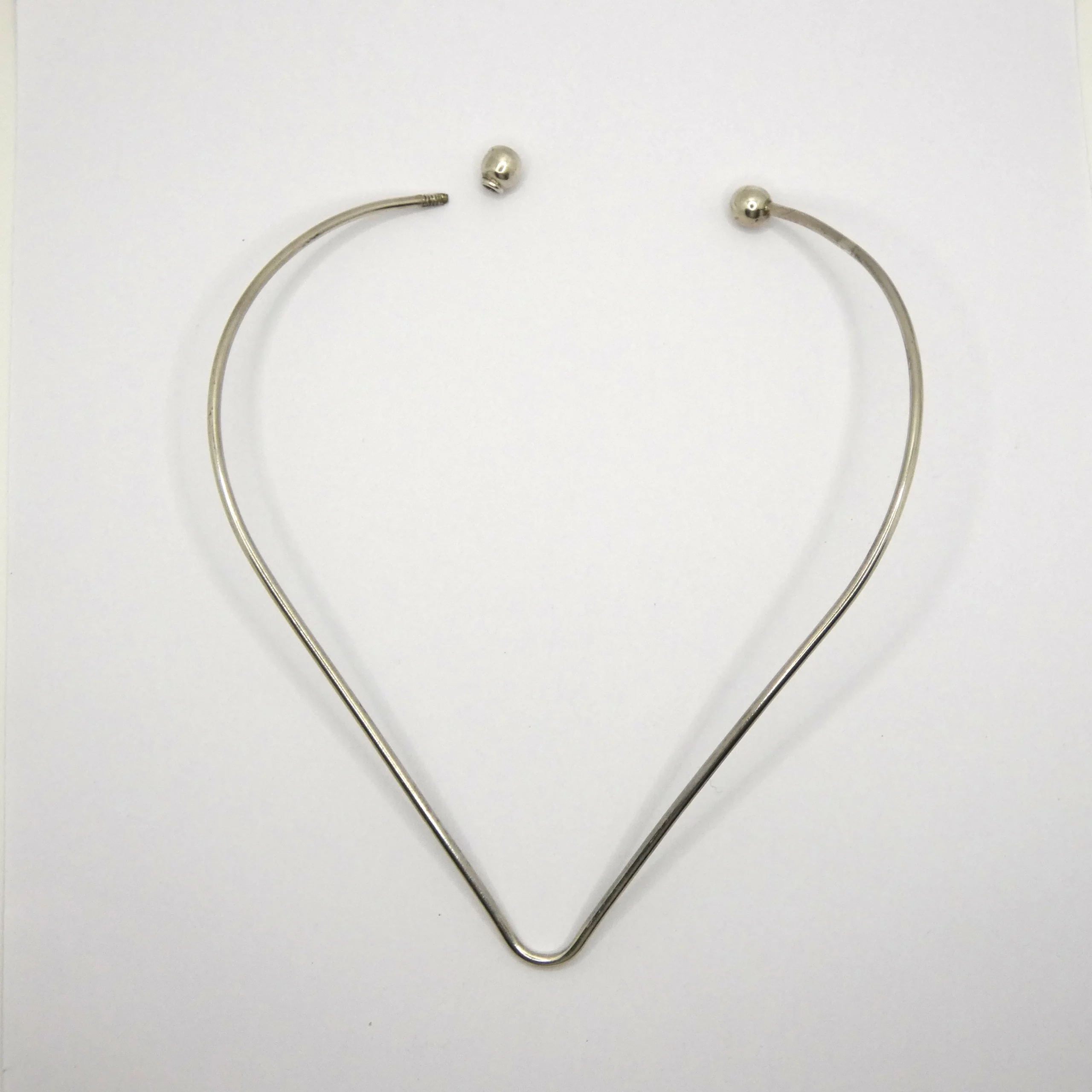 Collier torque Arte Fact en argent