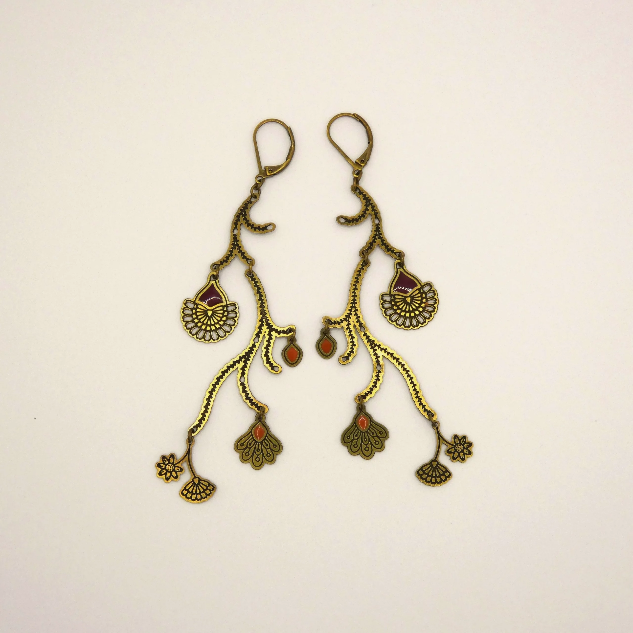 Boucles d'oreille Amélie Blaise Polka