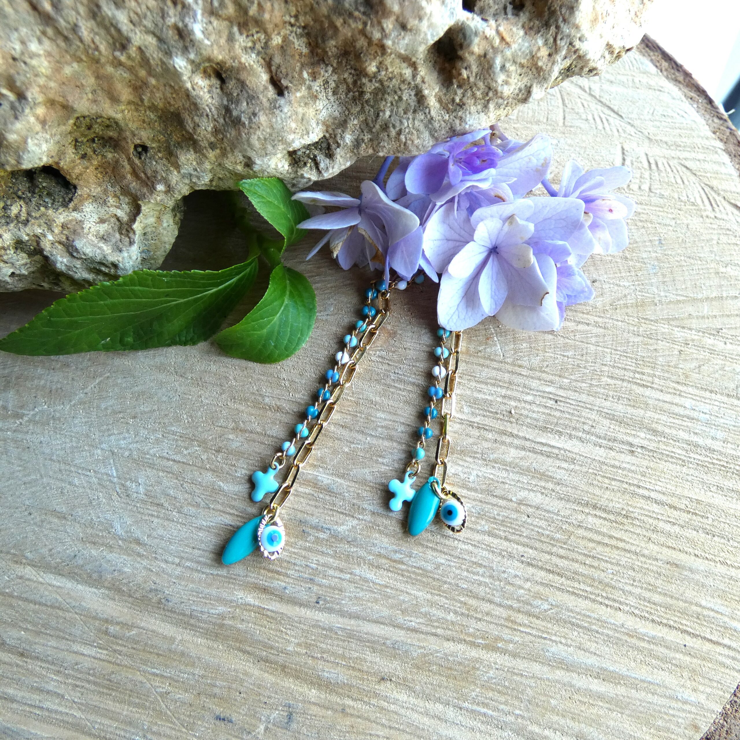 Boucles d'oreille Arte Fact Santorin oeil