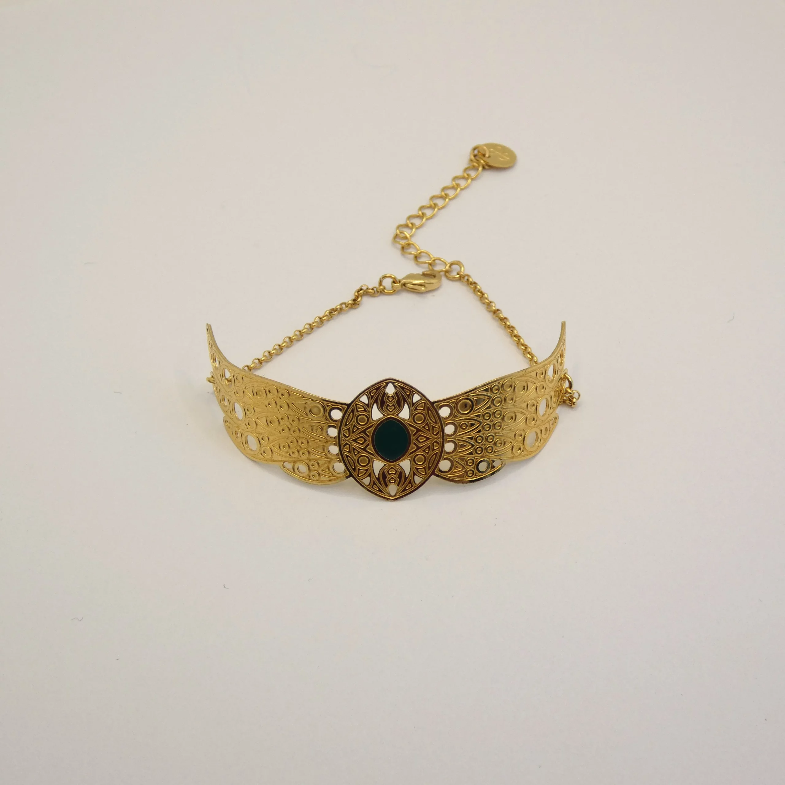 Bracelet Amélie Blaise Collection Sarah Bernhardt plaqué or 1 – Image 3