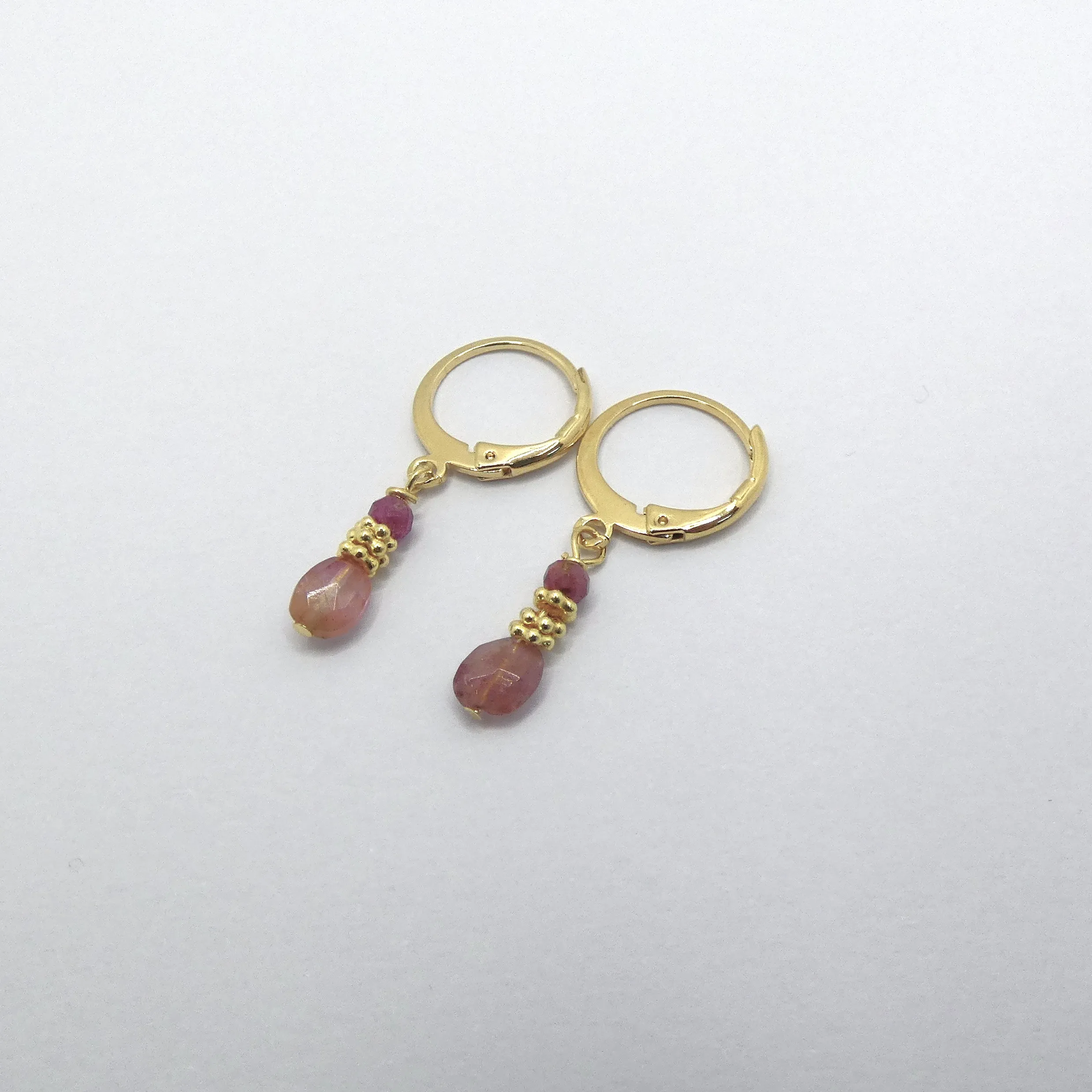 Boucles d'oreille Arte Fact tourmalines roses 3 – Image 3